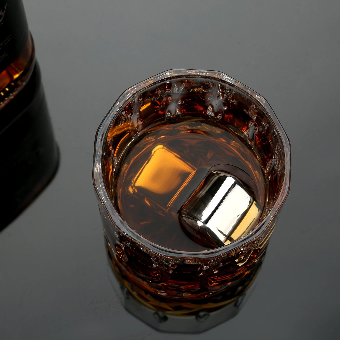 Whiskey Stones and Glasses