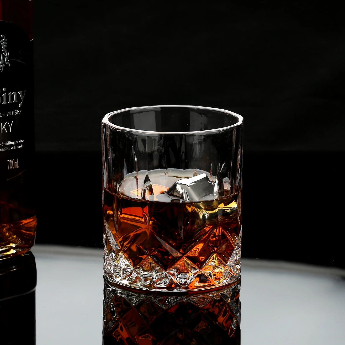 Whiskey Stones and Glasses