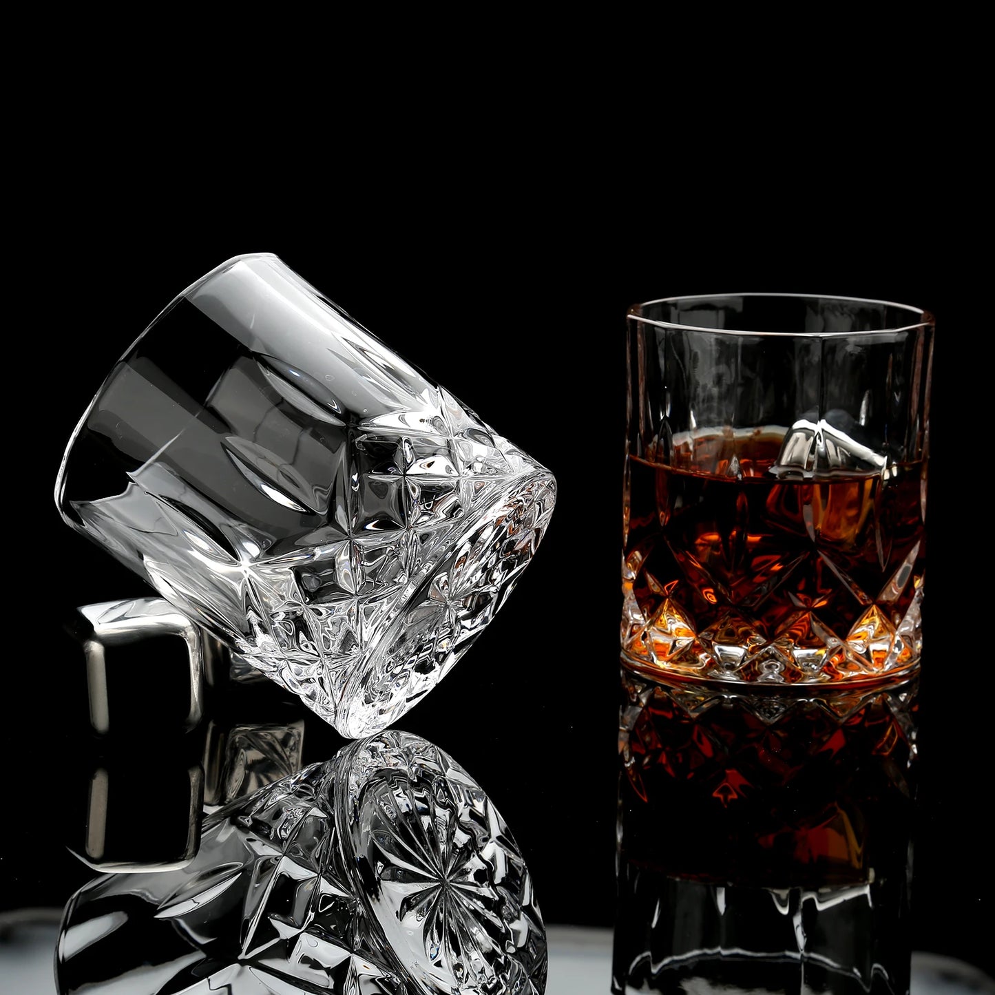 Whiskey Stones and Glasses