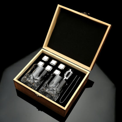 Whiskey Stones and Glasses