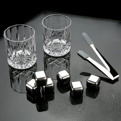 Whiskey Stones and Glasses