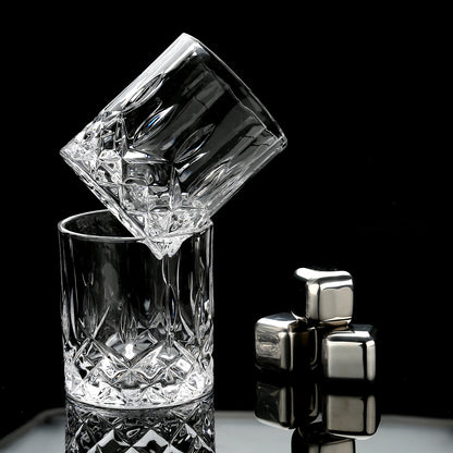 Whiskey Stones and Glasses