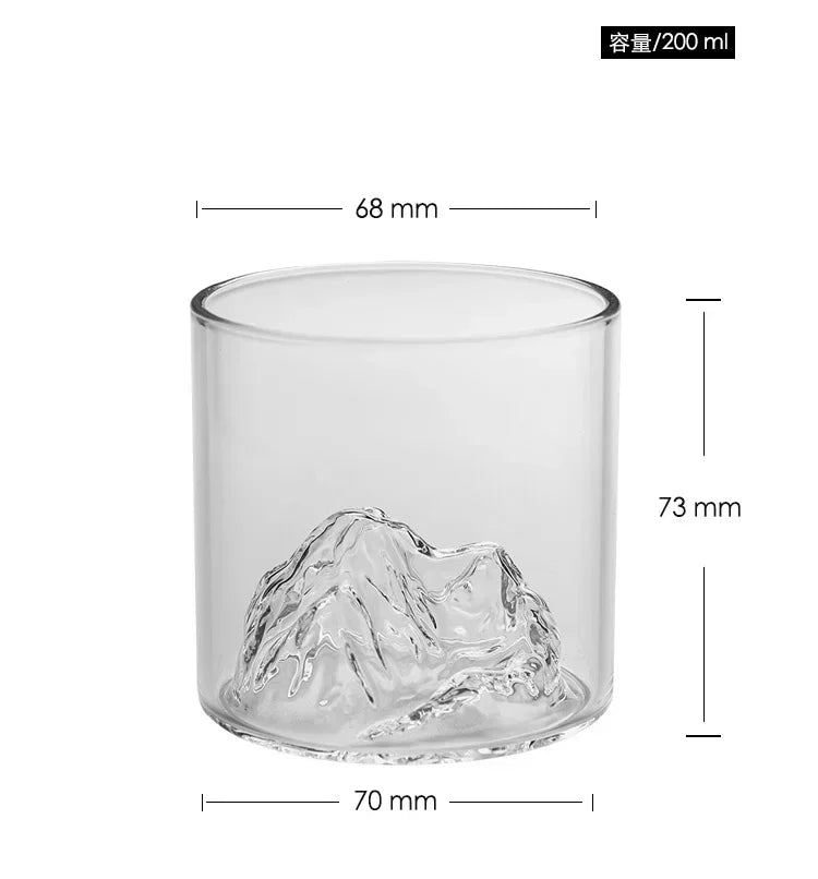 Mountain Whiskey Glass