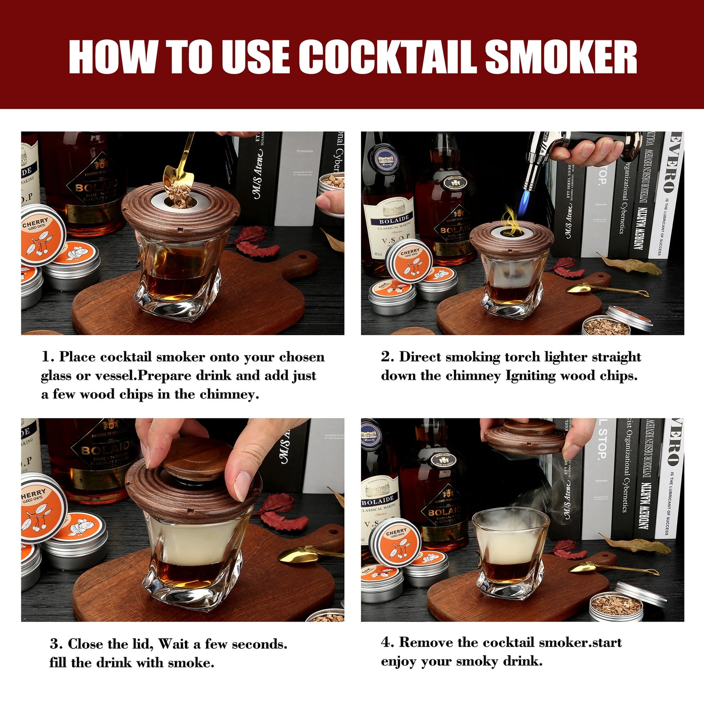 Cocktail Smoker Set